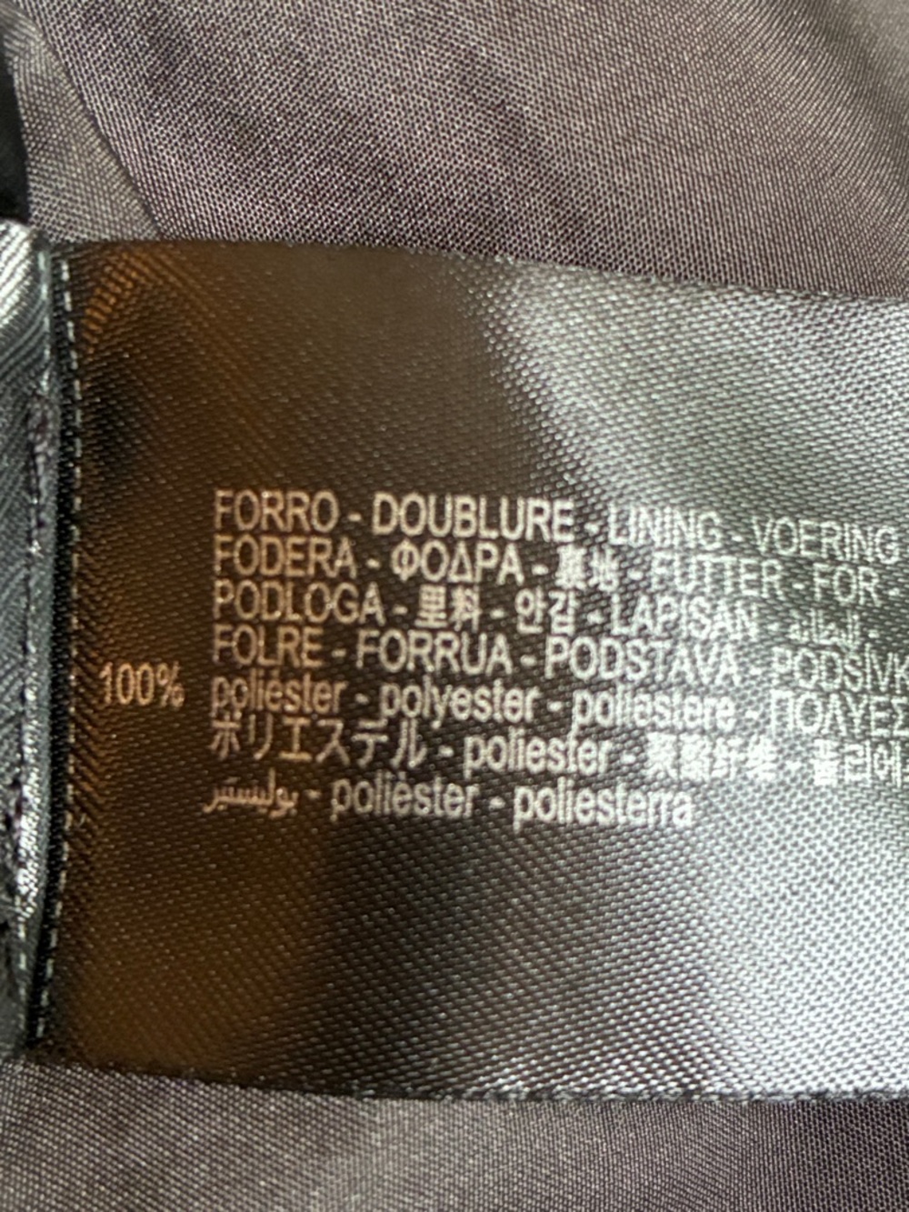 NWOT. Zara Anthracite Grey Waxed-Effect Long Trench Coat. Size M-L. - Picture 13 of 16